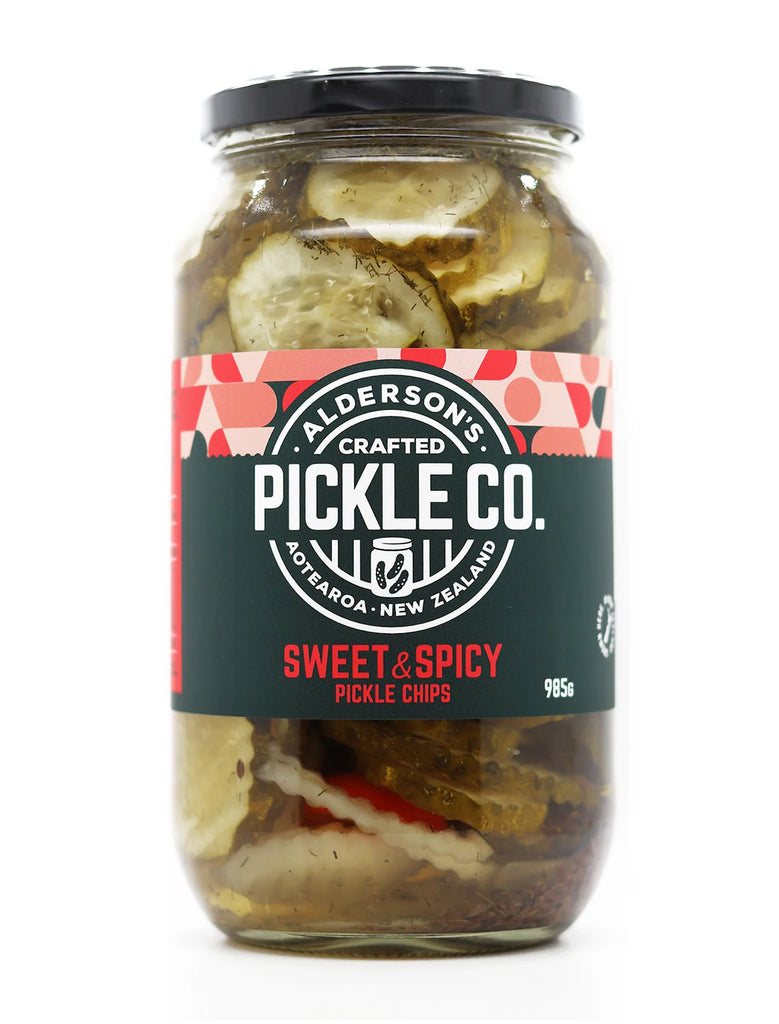 Alderson's Sweet n Spicy Crinkle Cut Pickles