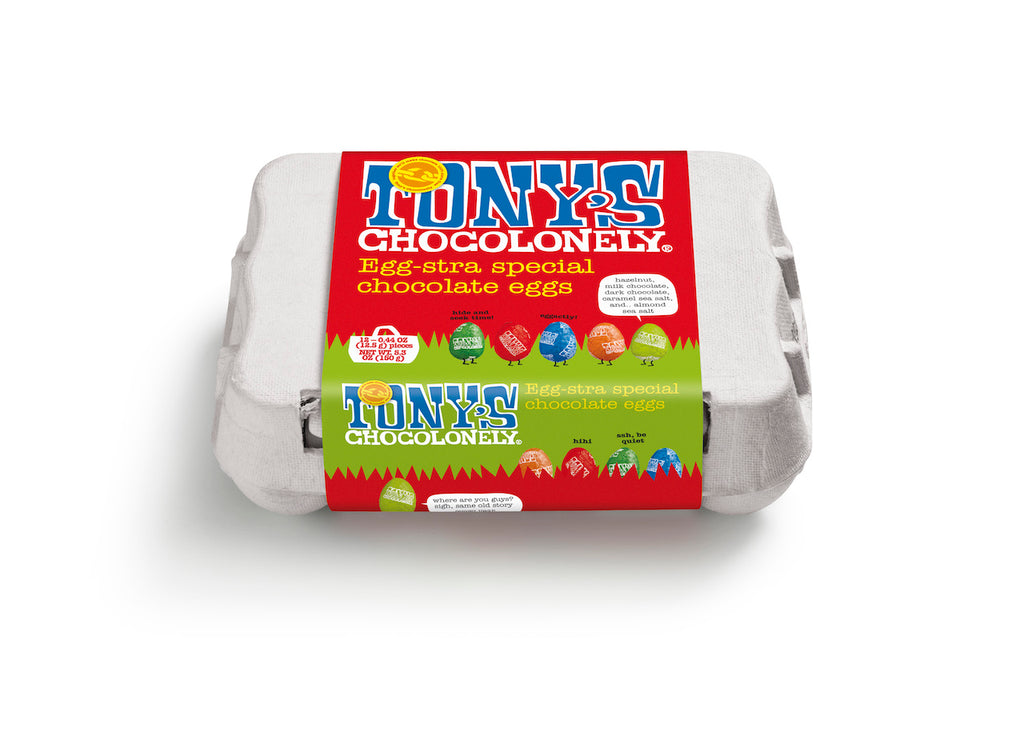 Tony's Chocolonely Egg-stra special chocolate eggs assortment